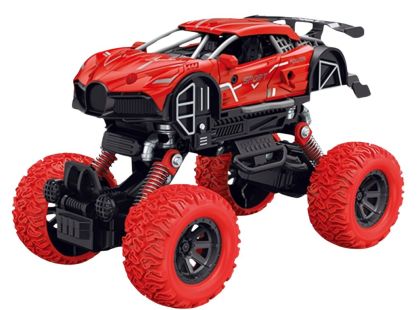 Sparkys Monster truck 1:32 KLX600-330 zpětné natahování červené