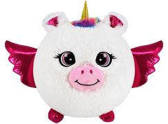 Sparkys Nafukovací plyšový kamarád - Jednorožec bílý 30 cm