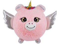 Sparkys Nafukovací plyšový kamarád - Jednorožec růžový 30 cm