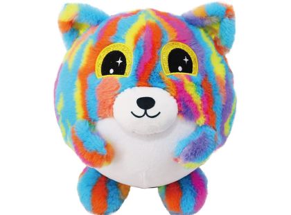 Sparkys Nafukovací plyšový kamarád - Medvídek duhový 23 cm