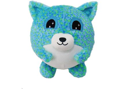 Sparkys Nafukovací plyšový kamarád - Medvídek modrý 23 cm