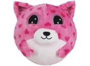 Sparkys Nafukovací plyšový kamarád - Medvídek růžový 15 cm