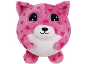 Sparkys Nafukovací plyšový kamarád - Medvídek růžový 23 cm