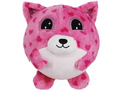 Sparkys Nafukovací plyšový kamarád - Medvídek růžový 23 cm