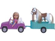 Sparkys Panenka farmářka - kůň,auto s přívěsem