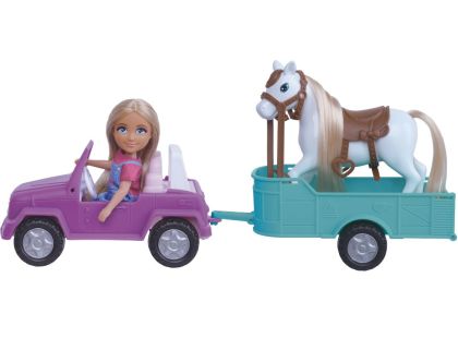 Sparkys Panenka farmářka - kůň,auto s přívěsem