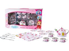 Sparkys Plechová čajová sada s příslušenstvím 19 ks