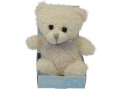 Sparkys PLYŠÁKOV - Medvídek s mašlí 12 cm bílý