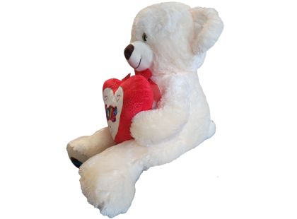 Sparkys PLYŠÁKOV - Velký Medvěd se srdcem a mašlí 60 cm