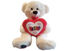 Sparkys PLYŠÁKOV - Velký Medvěd se srdcem a mašlí 60 cm