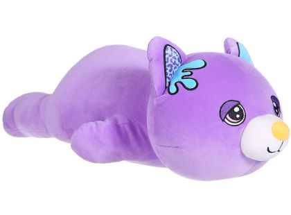 Sparkys Plyšový kamarád - Kočka Fialinka 50 cm ležící