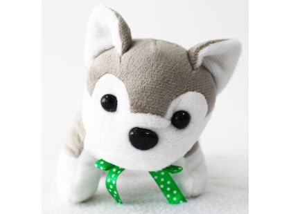 Sparkys Plyšový mazlíček v přepravce - sada 15 ks fialová