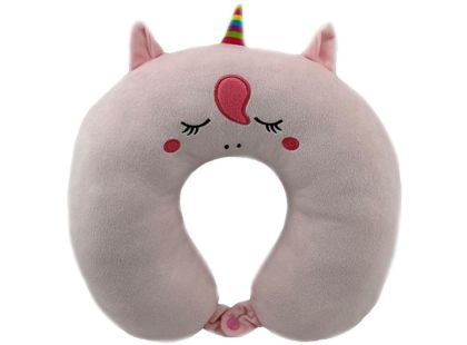 Sparkys Plyšový záhlavník s knoflíkem - Jednorožec