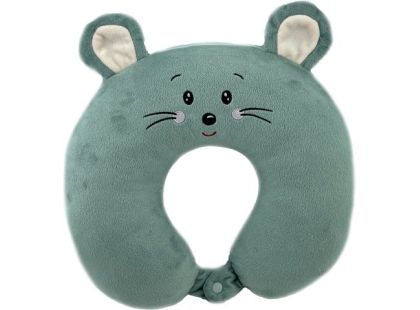 Sparkys Plyšový záhlavník s knoflíkem - Myška