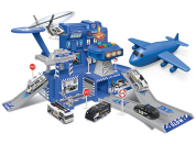 Sparkys Policejní SET garáž s autem měnící barvu