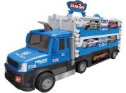 Sparkys Policejní TRUCK 2v1 se světlem a zvukem a 6 auty