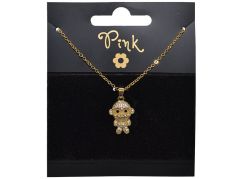 Sparkys Pozlacený řetízek s přívěskem 3D OPIČKA