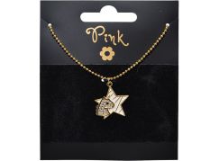 Sparkys Pozlacený řetízek s přívěskem HVĚZDA