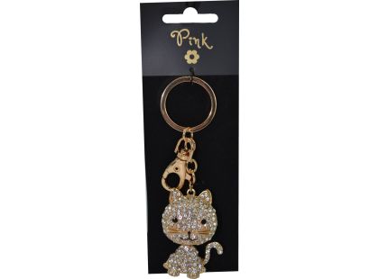 Sparkys Přívěsek na klíče - Diamantový Kocour