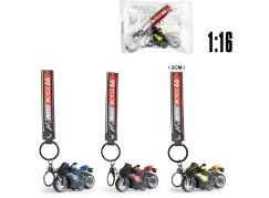 Sparkys Přívěsek na klíče s kovovým modelem motorky Ducati 1:16