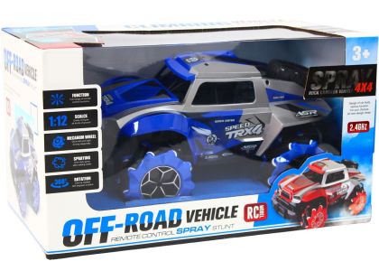 Sparkys RC Auto OFF ROAD 1:12 s efektem kouře modré