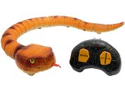 Sparkys RC Had s biomimikry a svítícími očima - oranžový