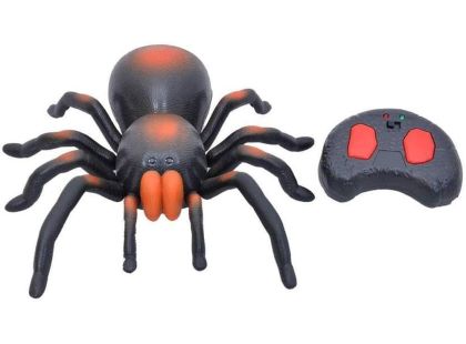 Sparkys RC Pavouk s biomimikry a svítícími očima - oranžový