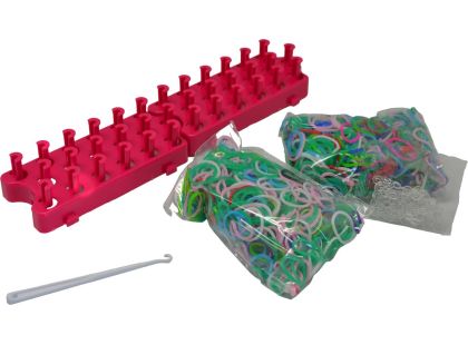 Sparkys Sada gumiček 1200 ks s pletacím stavem