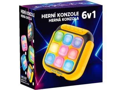 Sparkys STUDO GAMES - Herní konzole 6v1 - elektronická