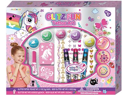 Sparkys Velká sada tetování na tělo Gliz Fun