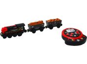 Sparkys vláčky - RC Parní vlak - černý (se zvuky, světly a kouřovými efekty)