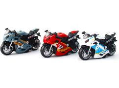 Sparkys Záchranářská motorka se zvukem a světlem - 3 druhy