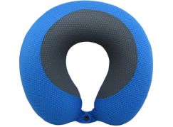 Sparkys Záhlavník s paměťovou pěnou a knoflíkem - modrý