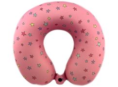 Sparkys Záhlavník s potiskem a paměťovou pěnou - růžový