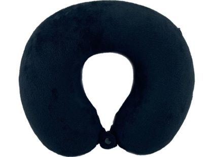 Sparkys Záhlavník z mikrovlákna s paměťovou pěnou - černý