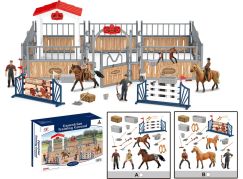 Sparkys Zvířátka z farmy - Jezdecká dráha s příslušenstvím 2 druhy