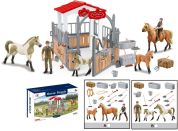 Sparkys Zvířátka z farmy - Malá jezdecká dráha s příslušenstvím 2 druhy