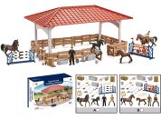 Sparkys Zvířátka z farmy - Velká jezdecká dráha s příslušenstvím 2 druhy