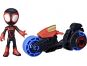 Spider-Man Spidey and his amazing friends motorka a figurka 10 cm Miles Morales SpiderMan 3