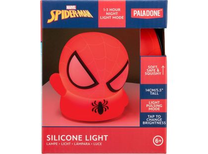 Spiderman LED světlo silikonové
