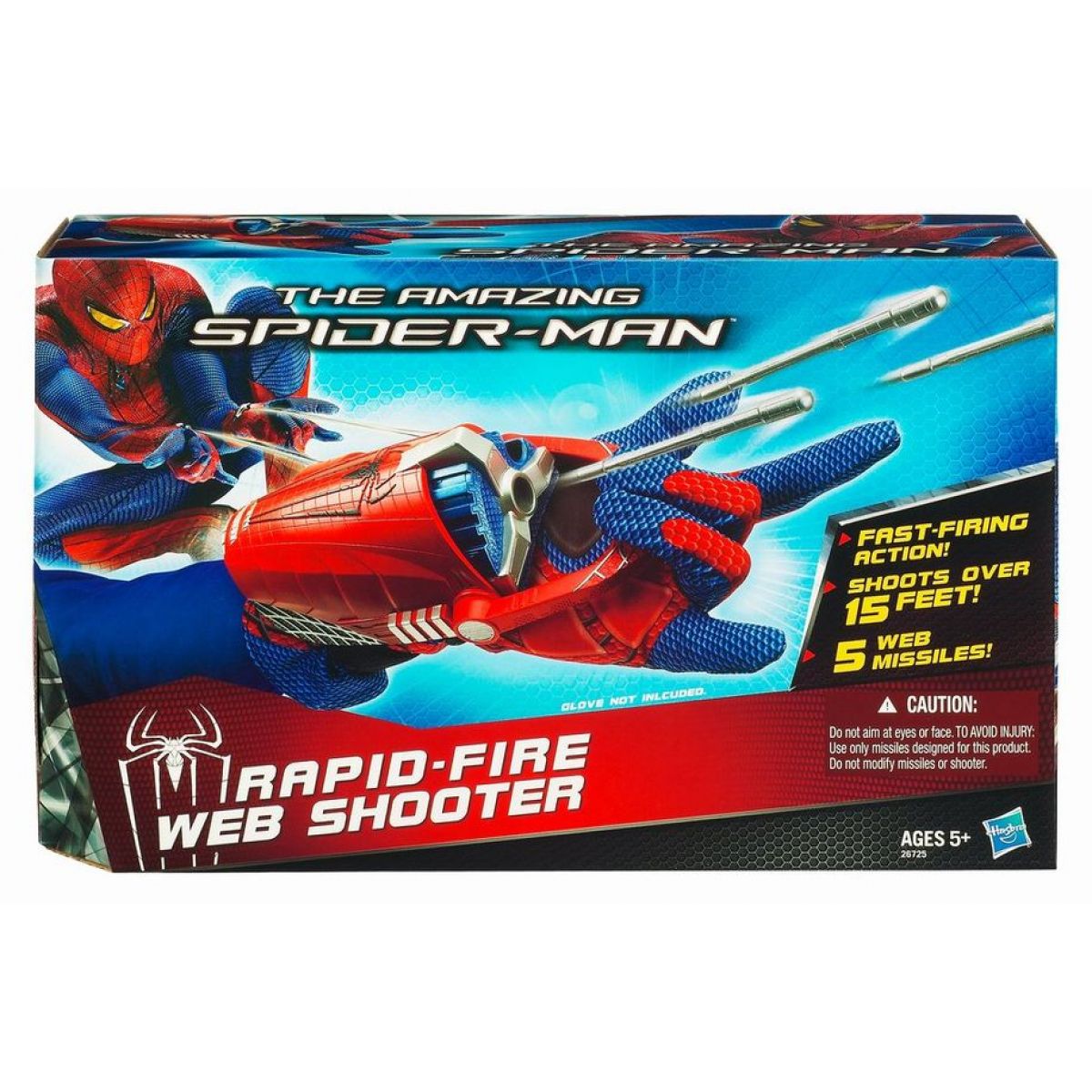 Spiderman pavučinomet na projektily Hasbro 26725