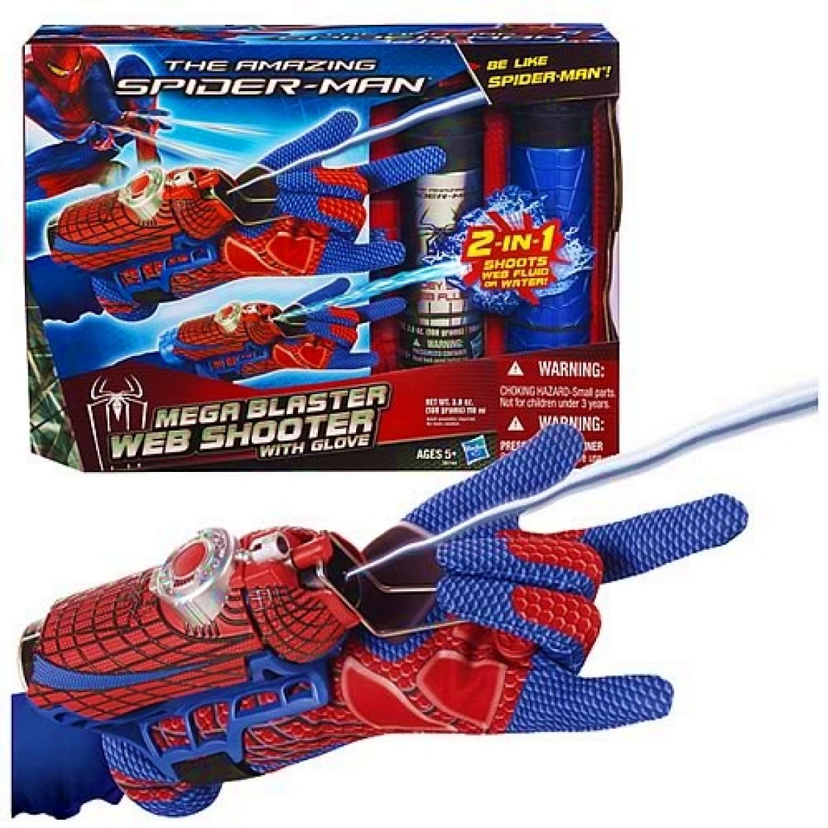 Spiderman pavučinometač na pavučinu a vodu Hasbro