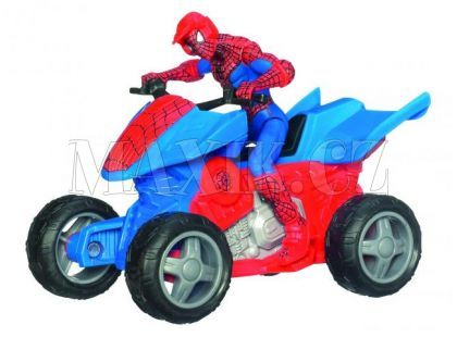 Spiderman s vozidlem - Motorka