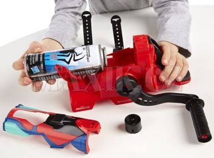 Spiderman Spirálový pavučinomet na pavučinu a vodu Hasbro