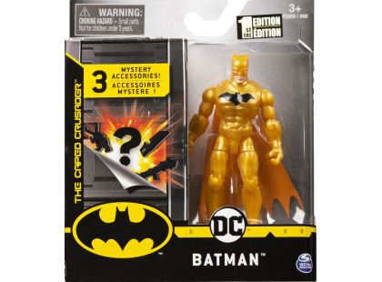 Spin Master Batman figurka hrdiny s doplňky 10cm solid zlatý oblek