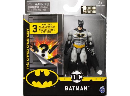 Spin Master Batman figurka hrdiny s doplňky 10cm solid šedý oblek