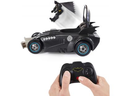 Spin Master Batman RC batmobil s figurkou a katapultem
