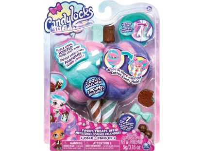 Spin Master Candylocks Cukrové panenky s vůní dvojbalení čokoládový nanuk