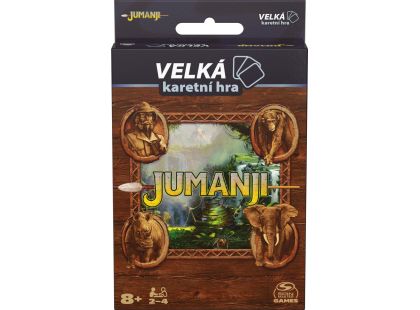 Spin Master Games Jumanji karetní verze CZ
