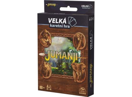 Spin Master Games Jumanji karetní verze CZ